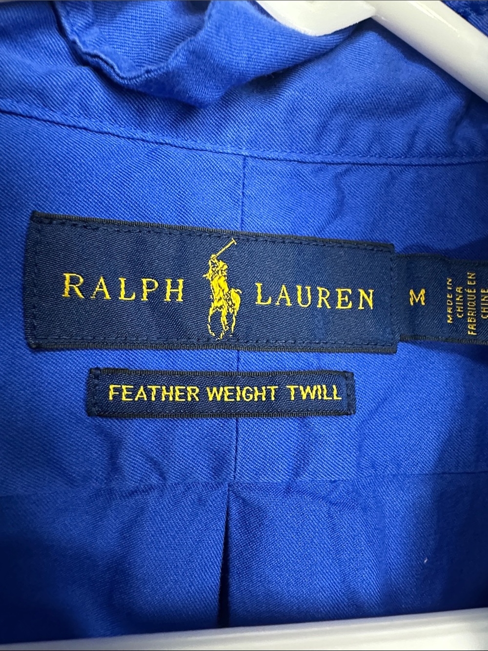 Polo by Ralph Lauren Royal Blue Ruffle collar with Yellow Pony - Picture 4 of 5